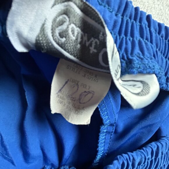 Vintage Saint Germain Paris Women Blue Embroidered Jacket Pants Two-Piece Set XL - Picture 7 of 16